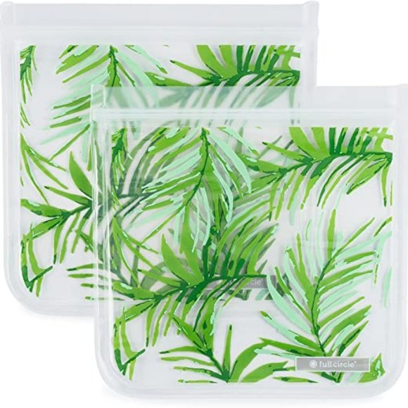 Full Circle Ziptuck Reusable Sandwich Bags (2) - Picture 2 of 2